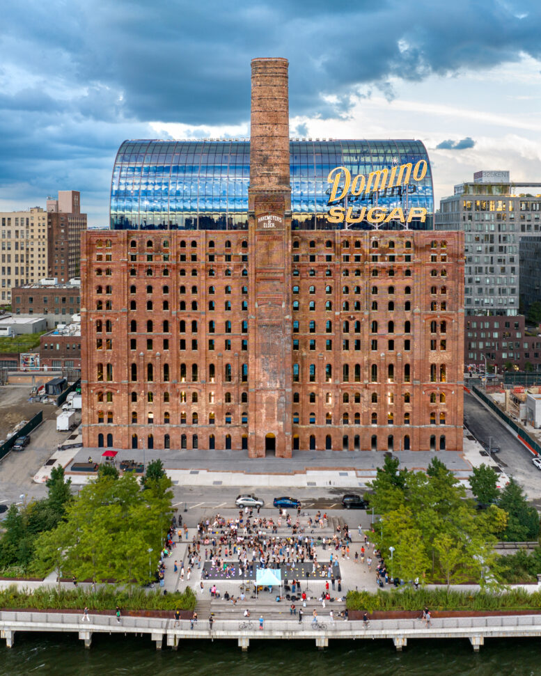 Landmarked Office Building, The Refinery at Domino, Opens on the Williamsburg Waterfront - New York YIMBY-0
