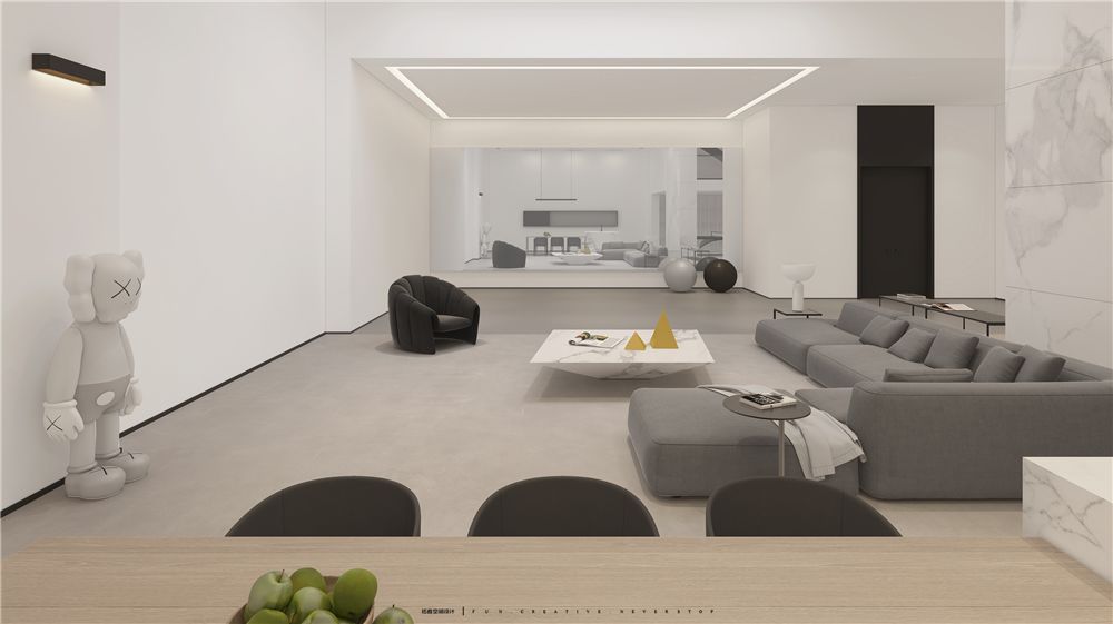 大滩六号院 | 现代简约生活美学空间-18