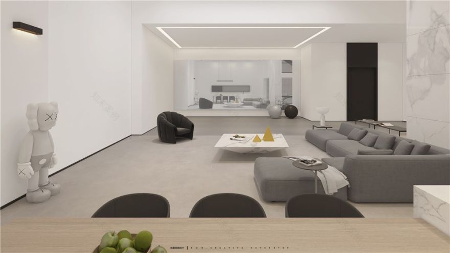 大滩六号院 | 现代简约生活美学空间-18