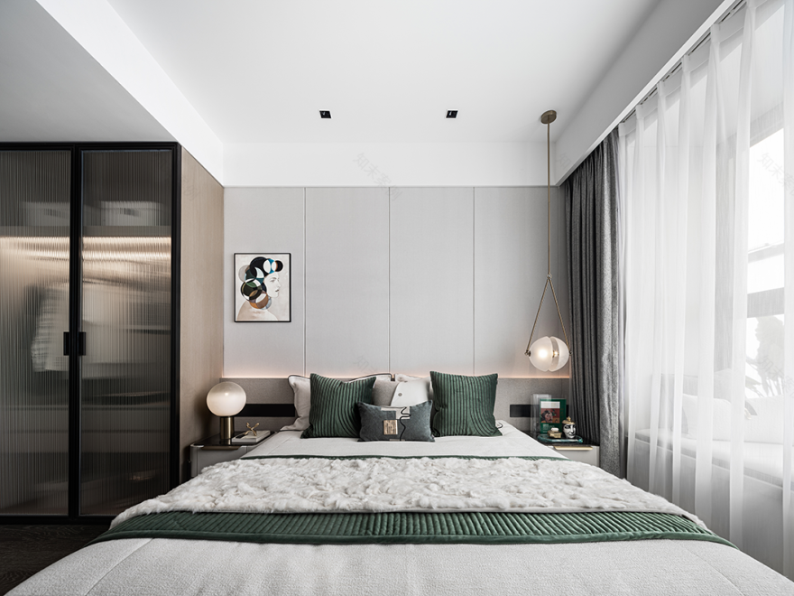 天津上实仰山样板间丨中国天津丨北京山禾金缘艺术设计股份有限公司-75