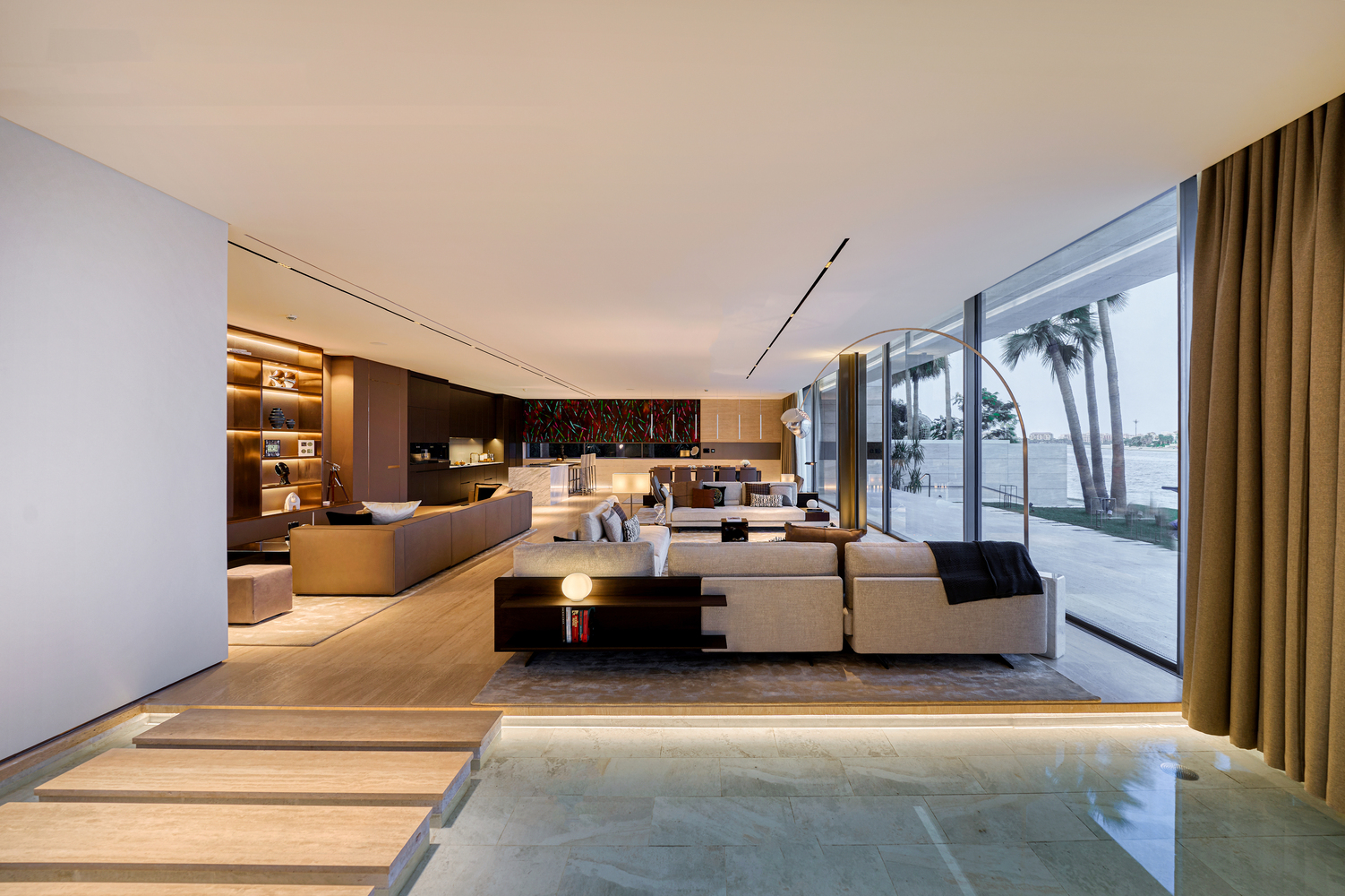 迪拜棕榈岛 Allure House 极简海景别墅设计丨阿联酋迪拜-7