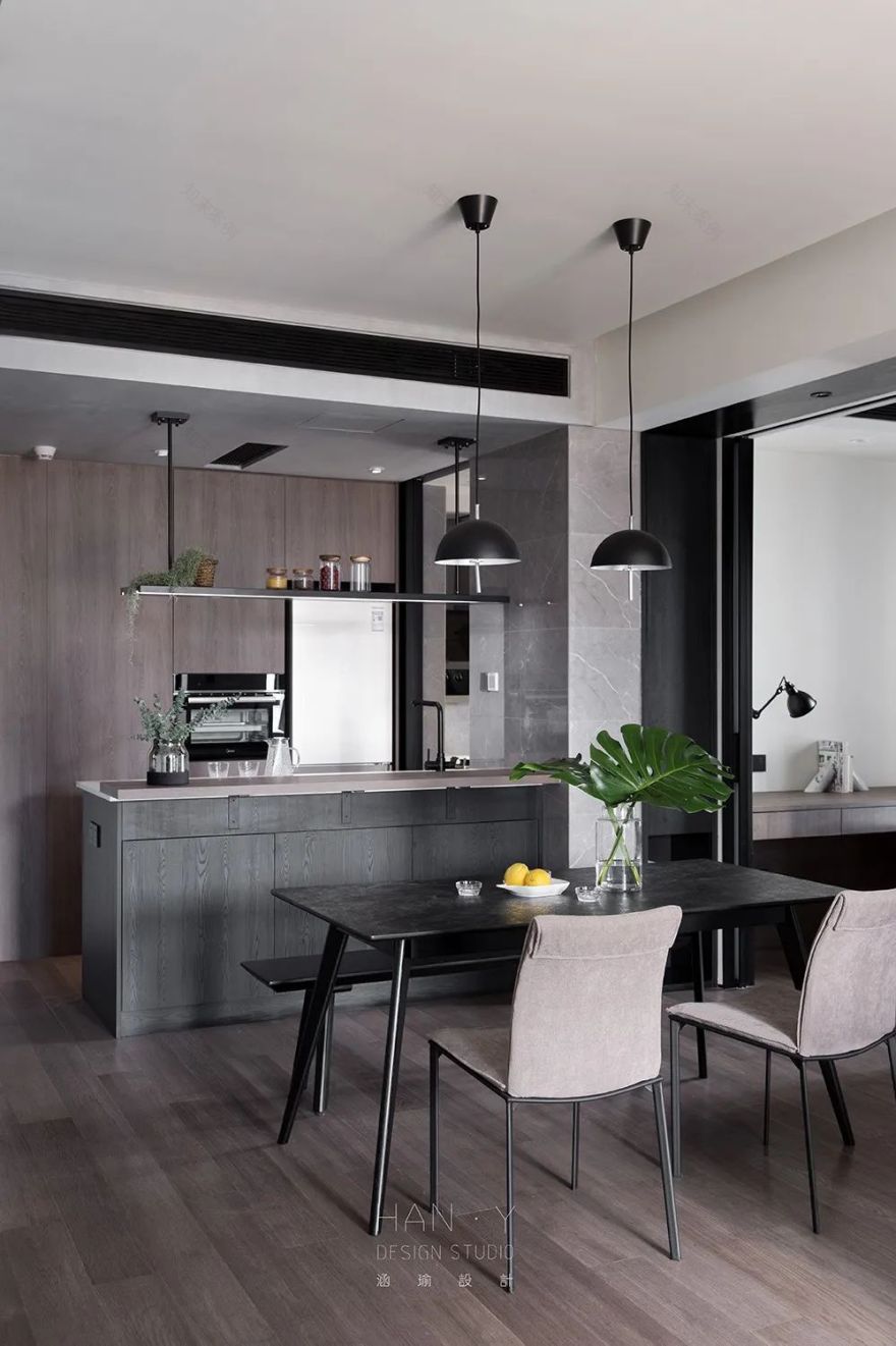 90 后建筑师小夫妻的现代风家居,中西厨分离打造高级生活-28