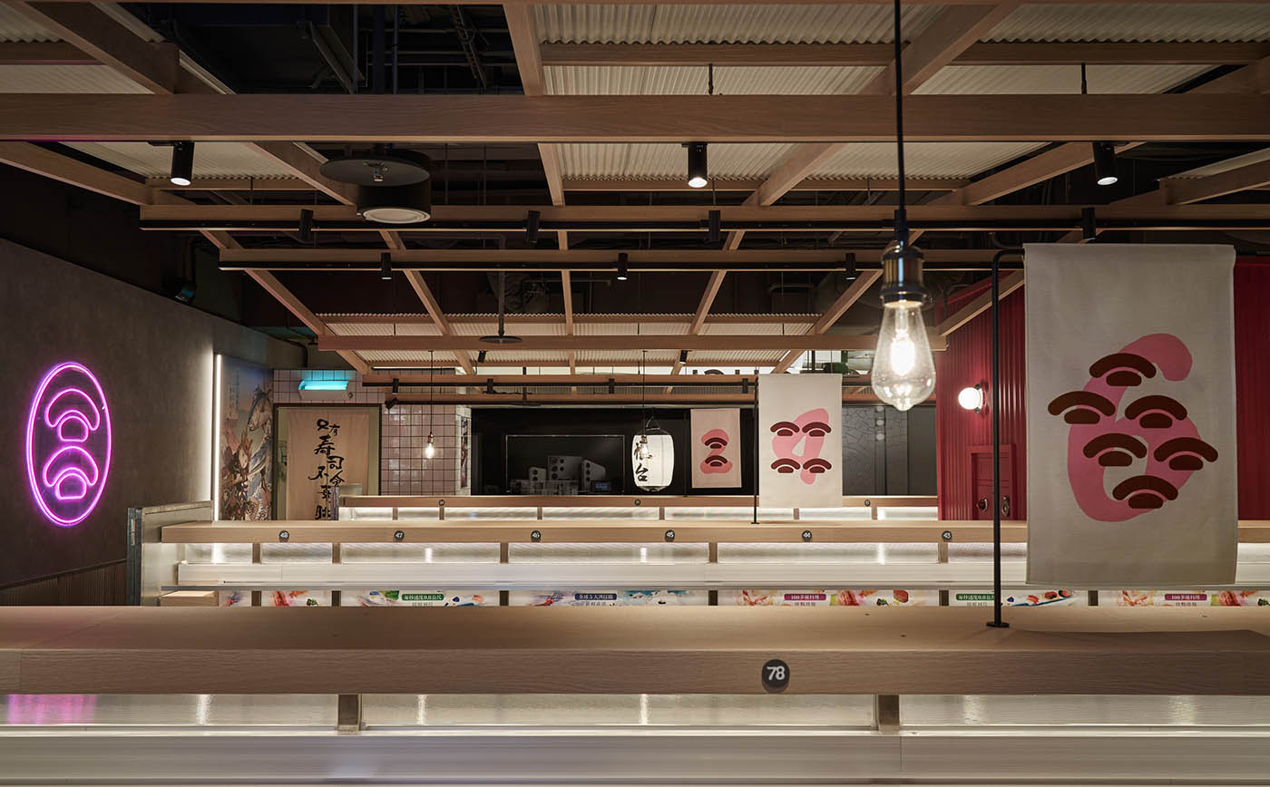 【餐廳室內設計】全新壽司體驗：茶酒屋『MAGIC TOUCH 台中勤美店』開物設計-17