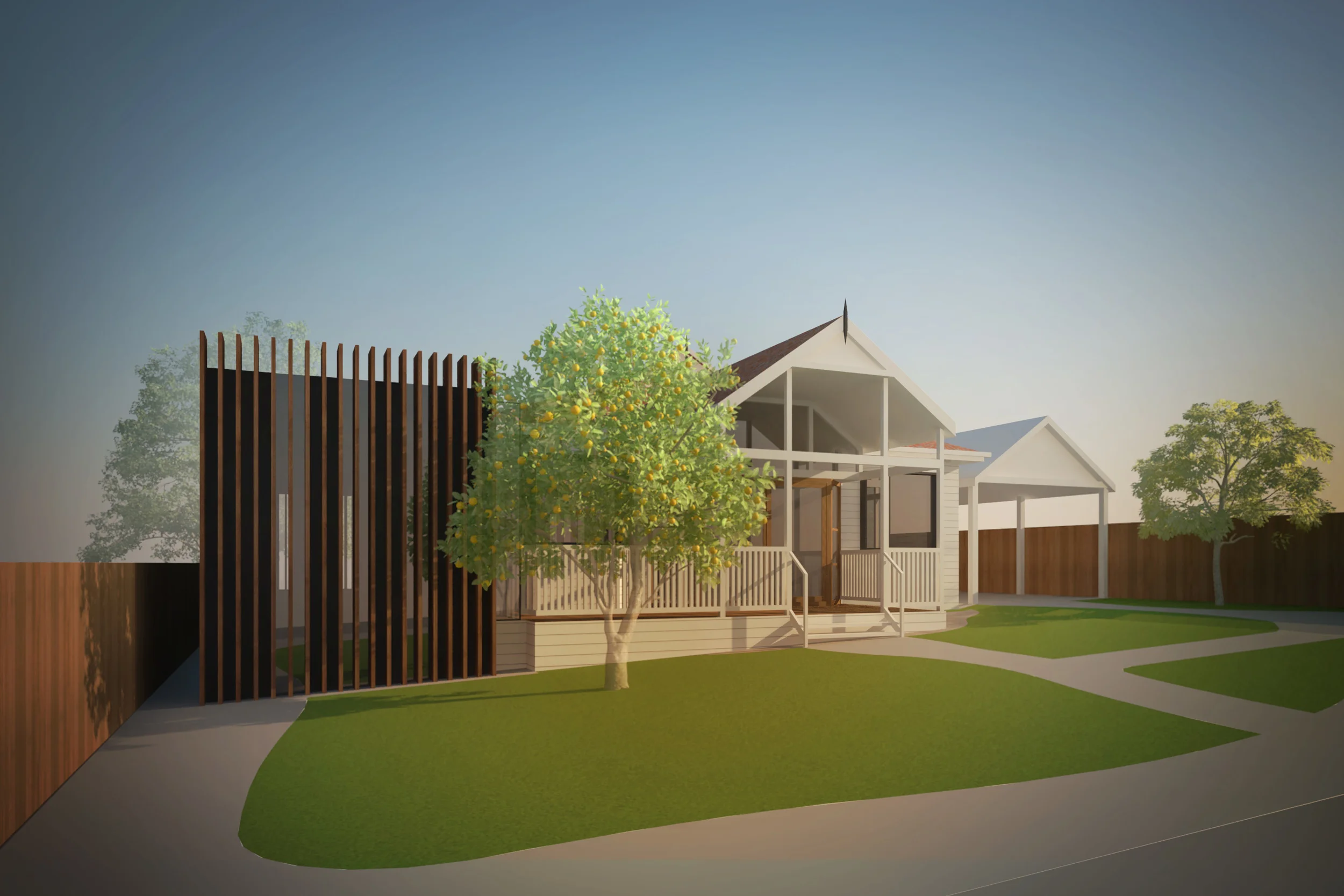 格伦艾里斯（Glen Iris）扩建与翻新工程

注：E·tension推测为Extension的拼写错误，在建筑领域Extension常指建筑的扩建部分，Renovation指翻新、整修Glen Iris一般是特定的地名，音译为格伦艾里斯 丨澳大利亚墨尔本丨JLTL Architects-41