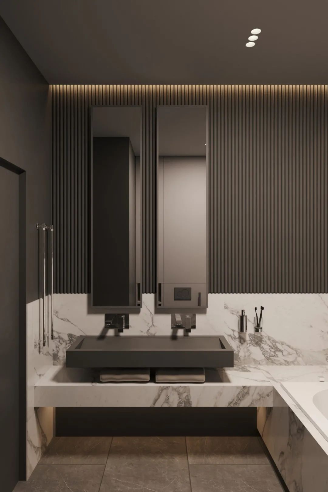 280㎡现代简约之家丨ArtPartner Architects-77