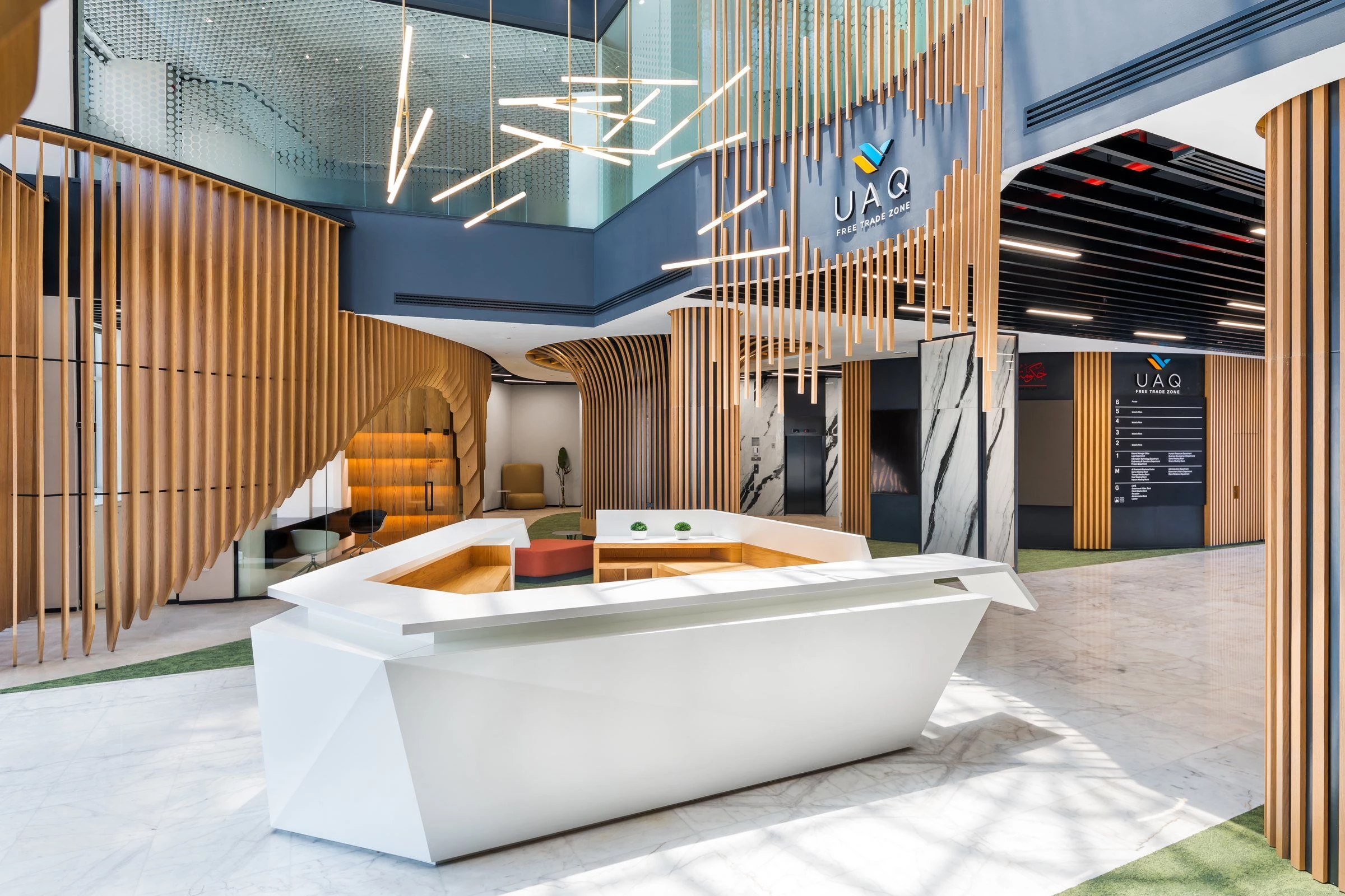 UAQ FTZA 总部自然温馨办公空间设计丨阿联酋丨The Niu Studio-9