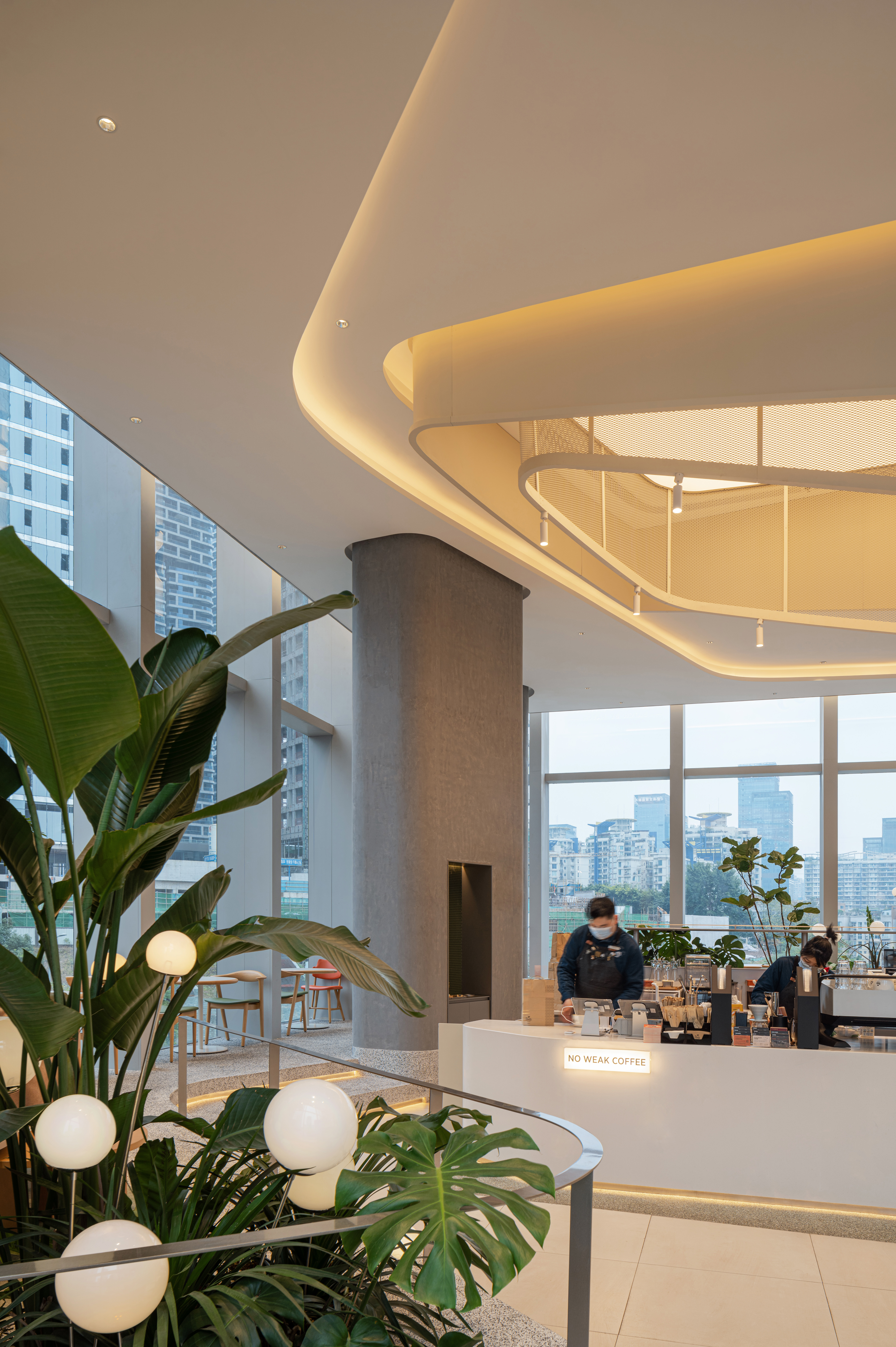 Peet‘s皮爷咖啡重庆 IFS·共享山城丨中国重庆丨UND 设计事务所-17