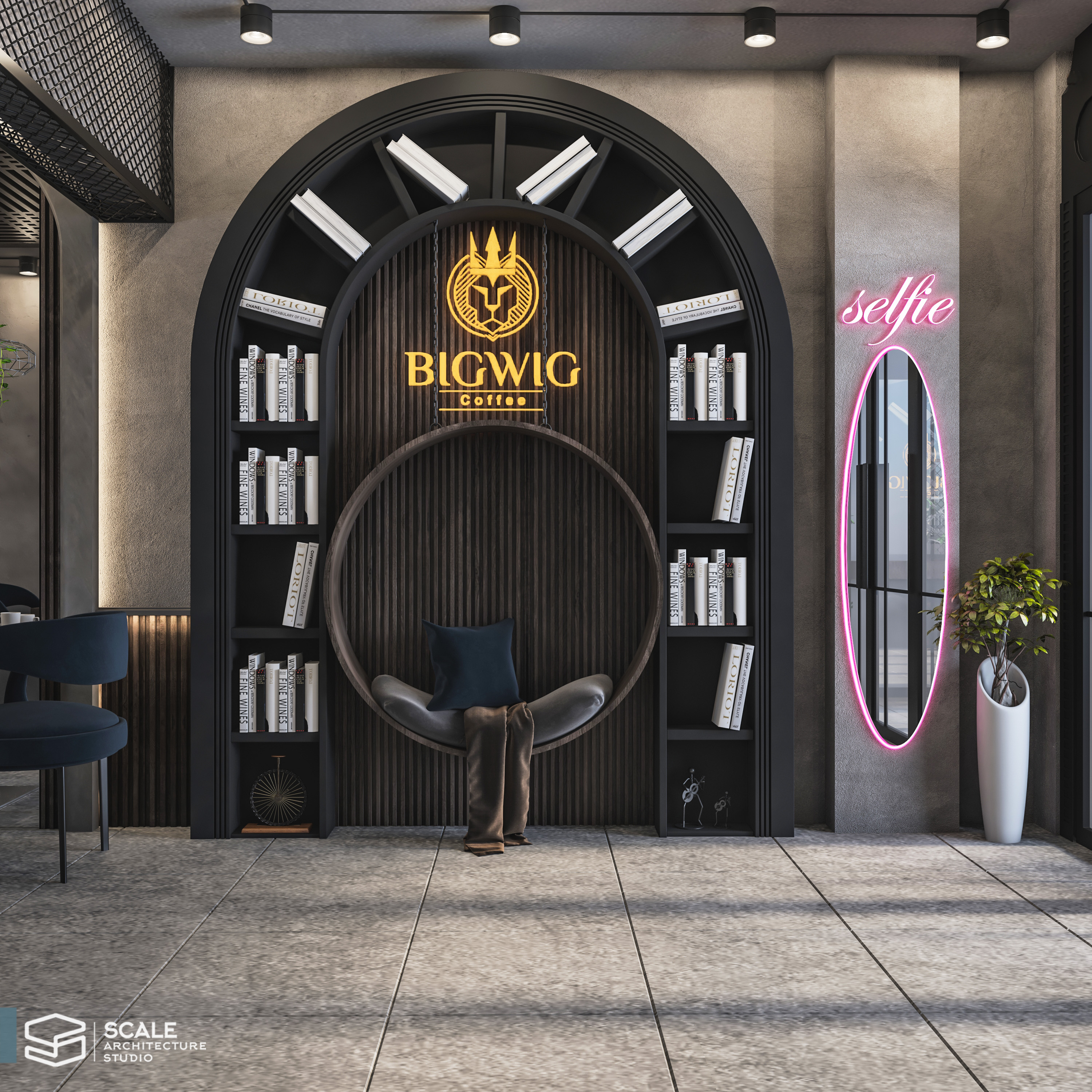 BIGWIG CAFE 室内设计丨Scale Architecture studio office-5