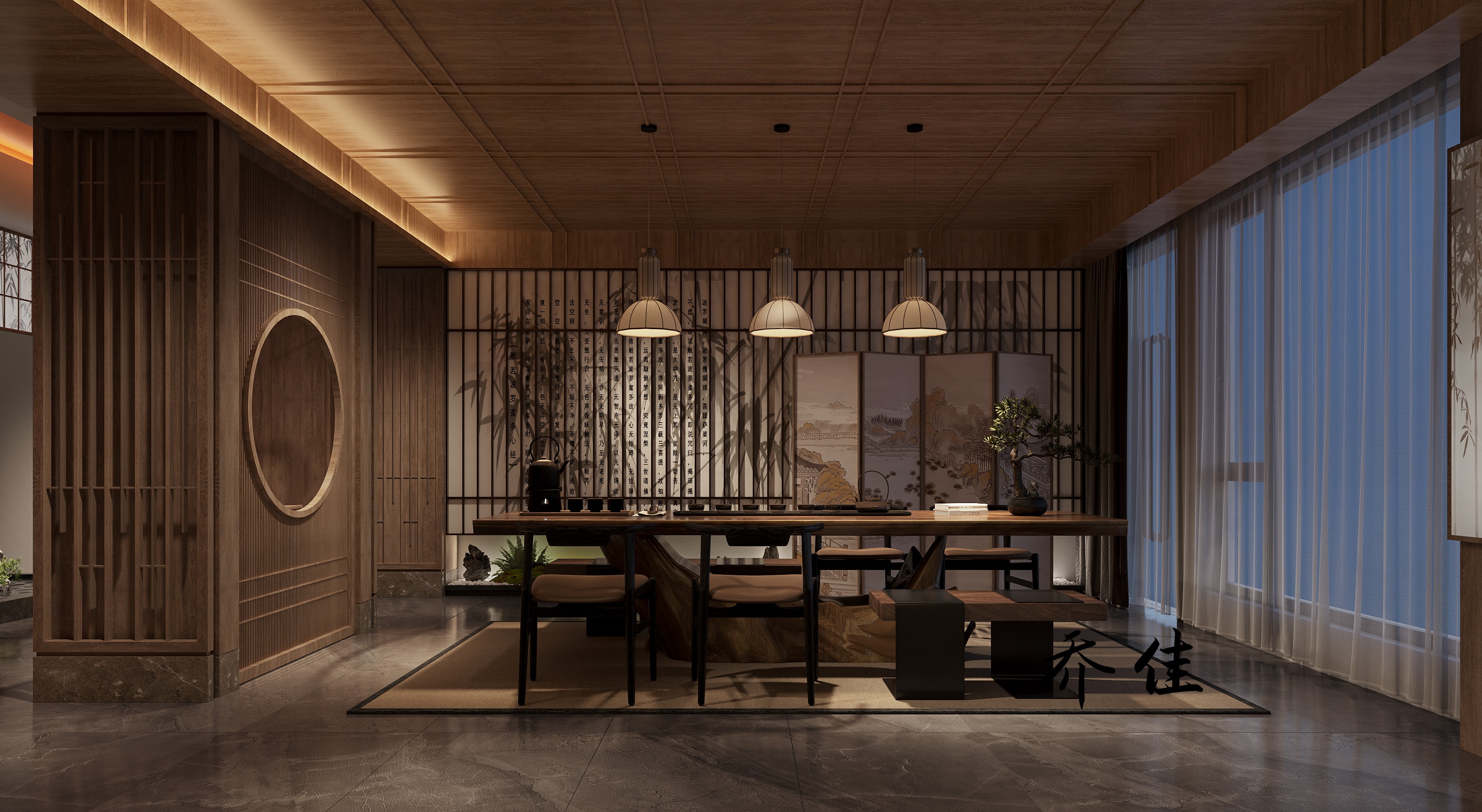 新中式私人会所丨古韵今风 静谧雅致-1