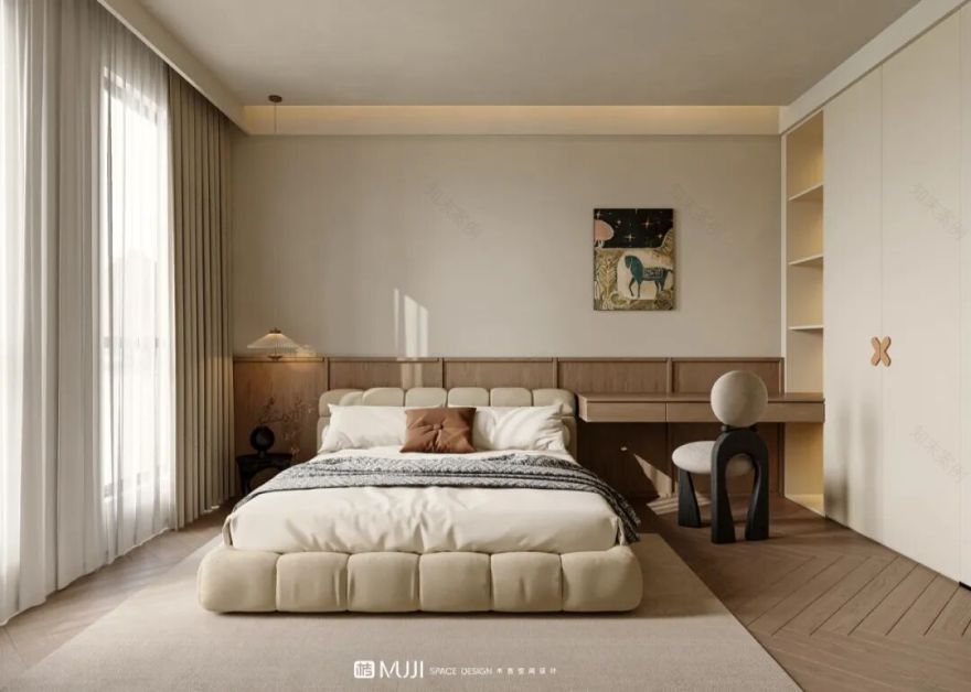 木吉新作|在四层侘寂别墅中,寻找时光沉淀的诗意栖居-112