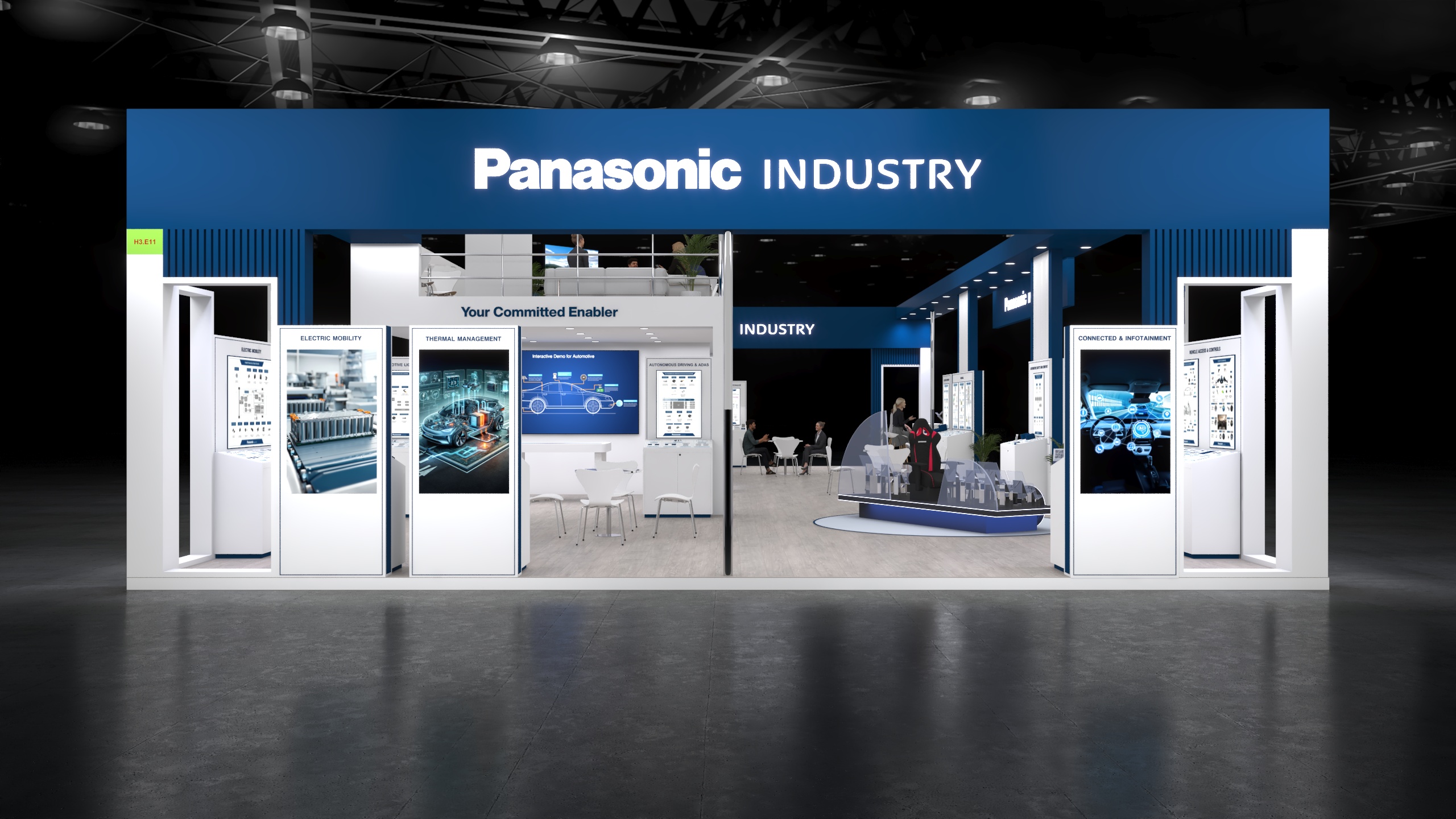 Panasonic Industries Electronica booth-19
