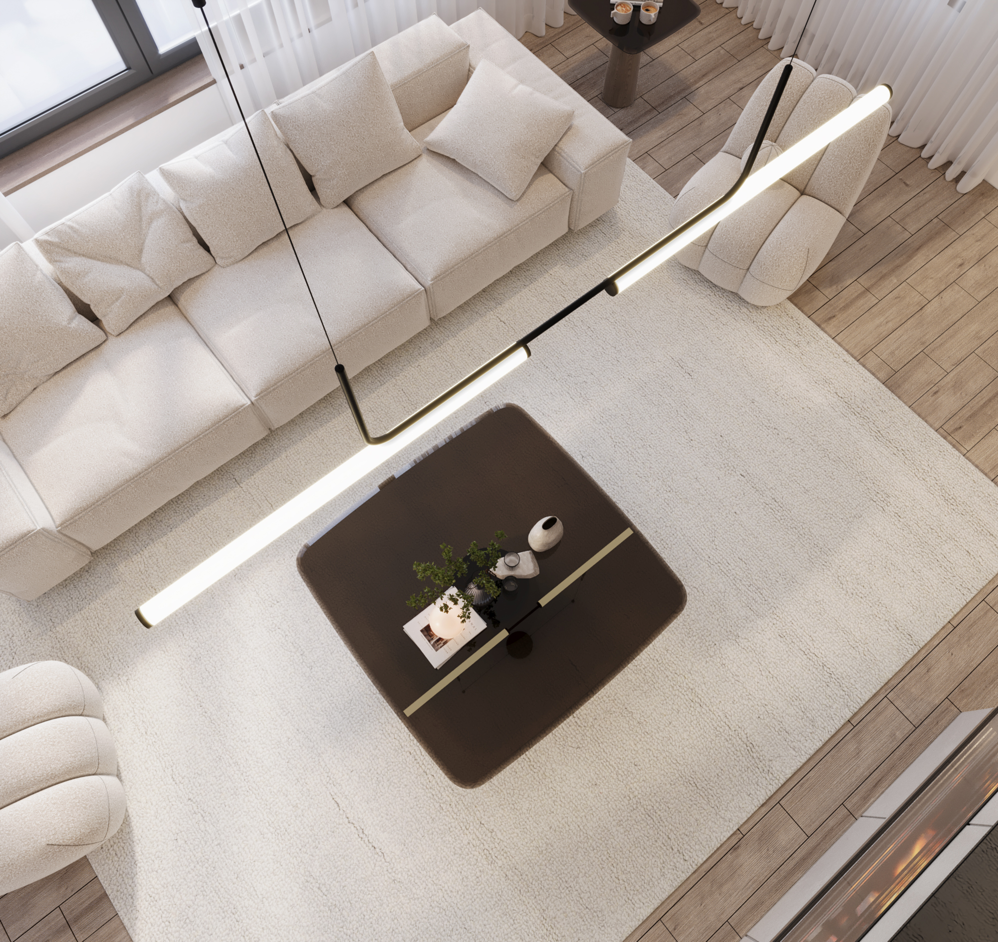 Main Floor Minimal Design（现代简约首层设计）丨美国丨Nourhan Azzaz-10