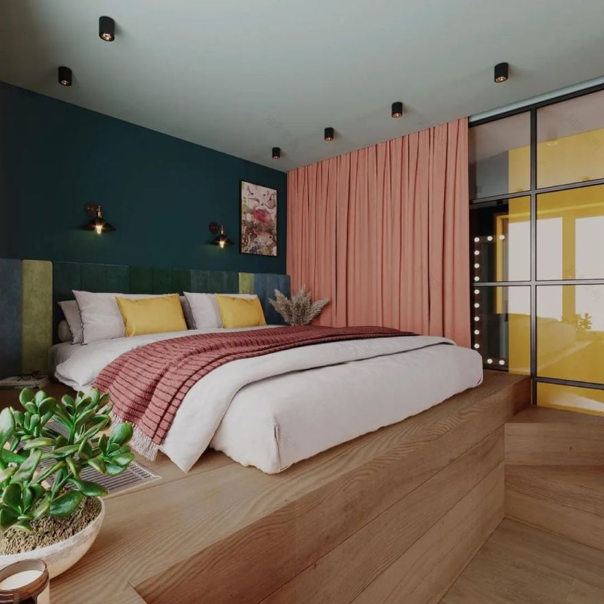 43㎡浪漫色彩小宅丨Ivanova-30