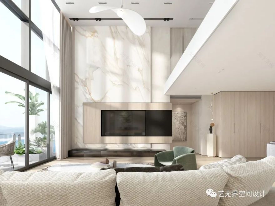 深圳湾原木简奢复式大宅丨中国深圳丨艺无界设计团队-12