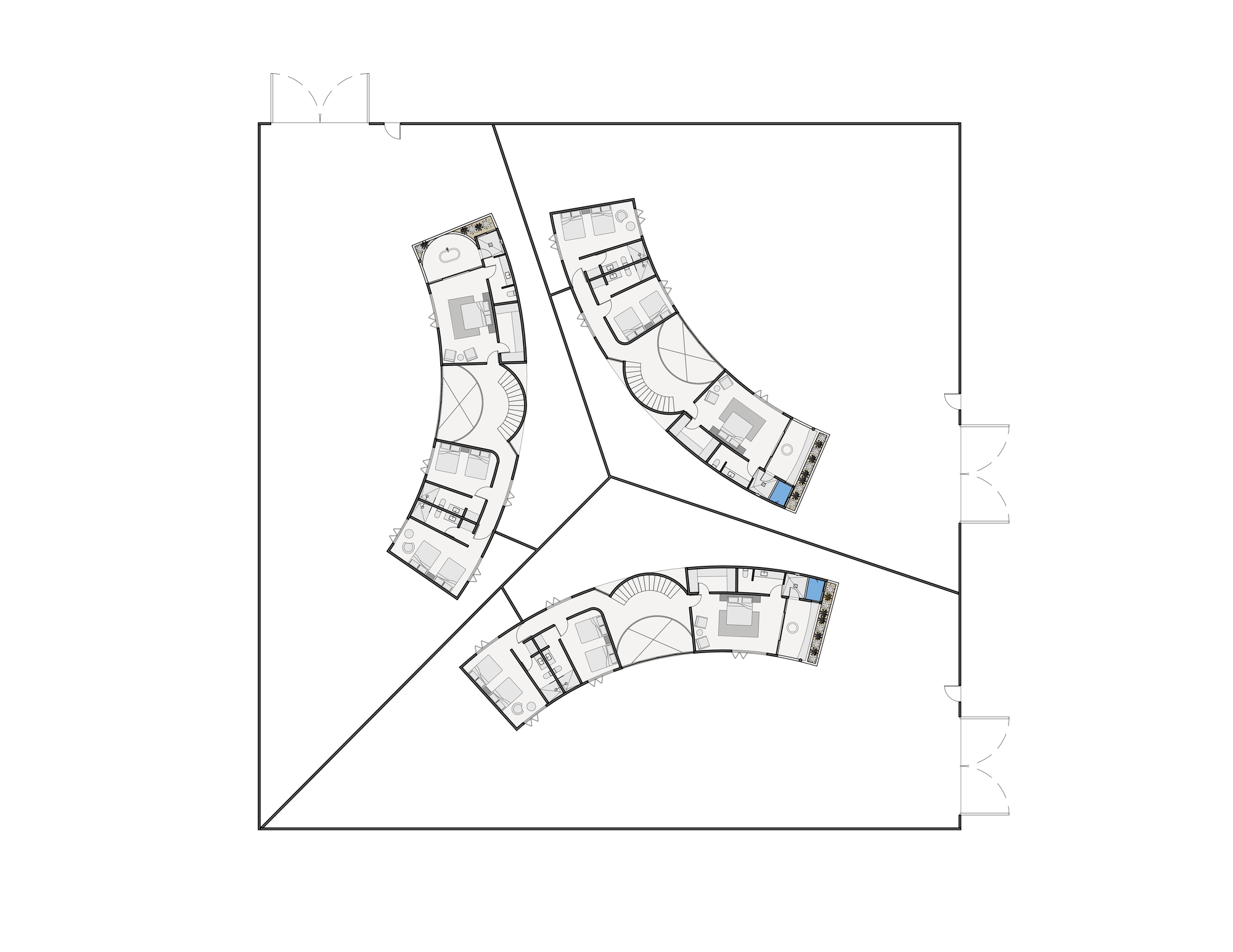 Chuumuk 住宅综合体丨墨西哥丨ArquiPartners-42