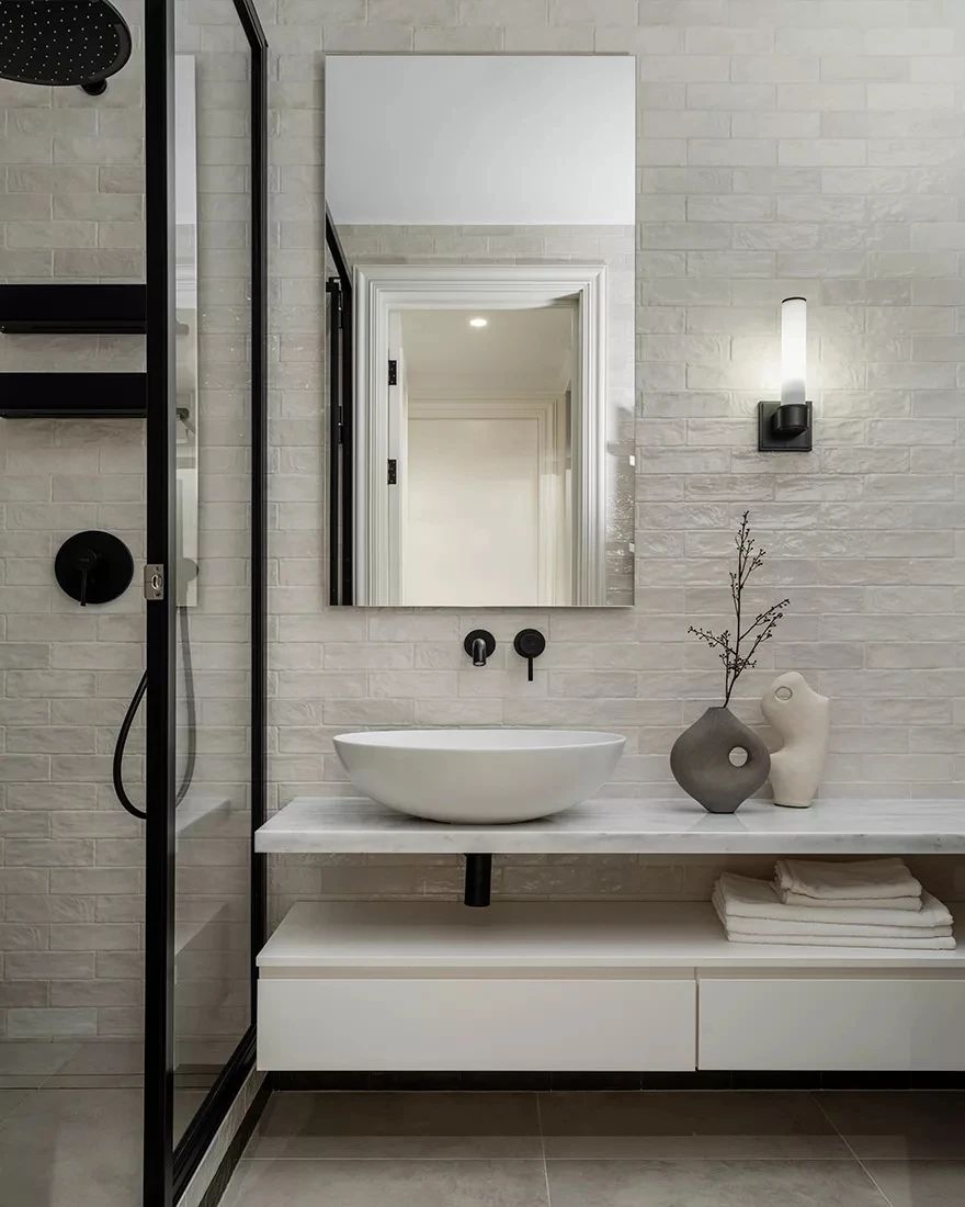 夫妻俩的 147㎡单色空间设计丨Valery Senkina-28