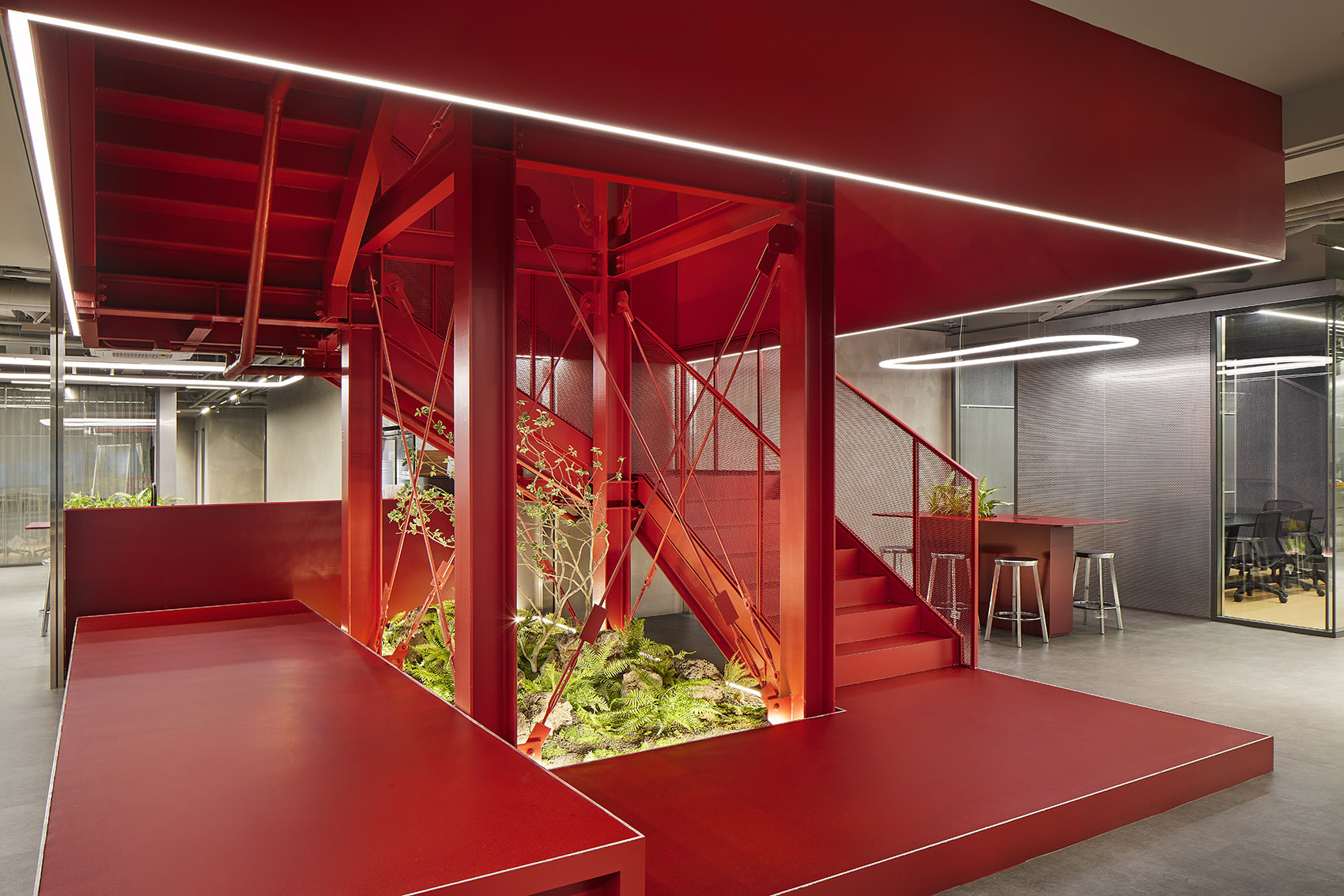 KRAFTON 办公空间丨韩国首尔丨Kinzo Architekten-33