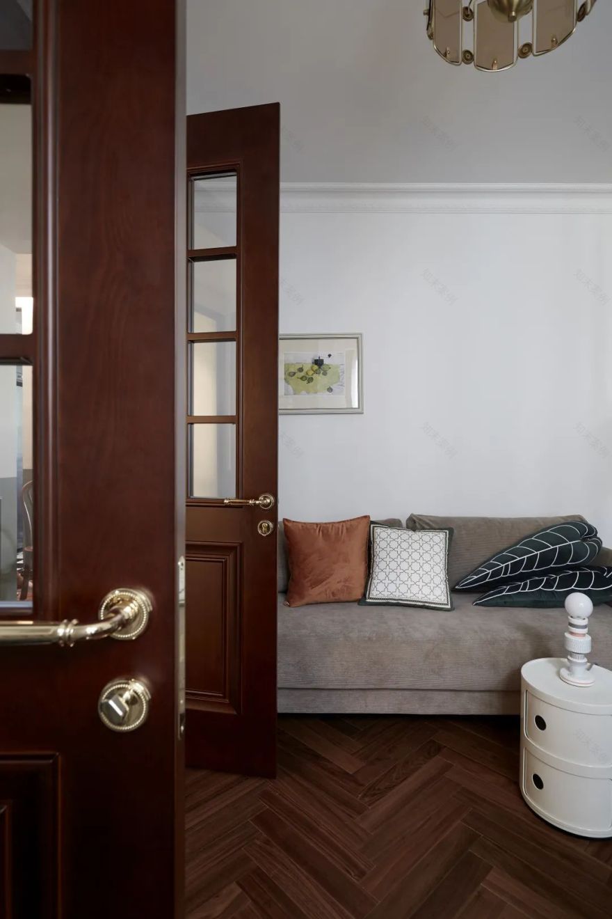 73㎡法式++南洋风小户型改造丨中国北京丨里白设计-57