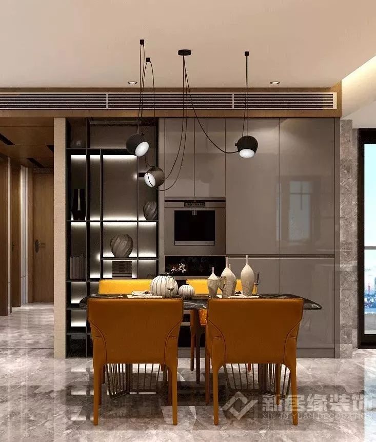 中海金沙里现代简约家居设计,原木色与高级灰的时尚碰撞-28