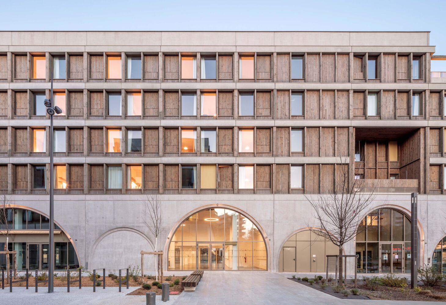 法国 Saragosse 社区 Laherrère 中心丨CoBe(主建筑师)和 WEEK(联合承包商)-32