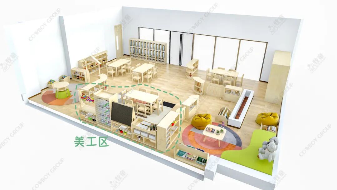 沙迦枫叶熊托育园，看见空间设计的力量丨牧童托幼-33