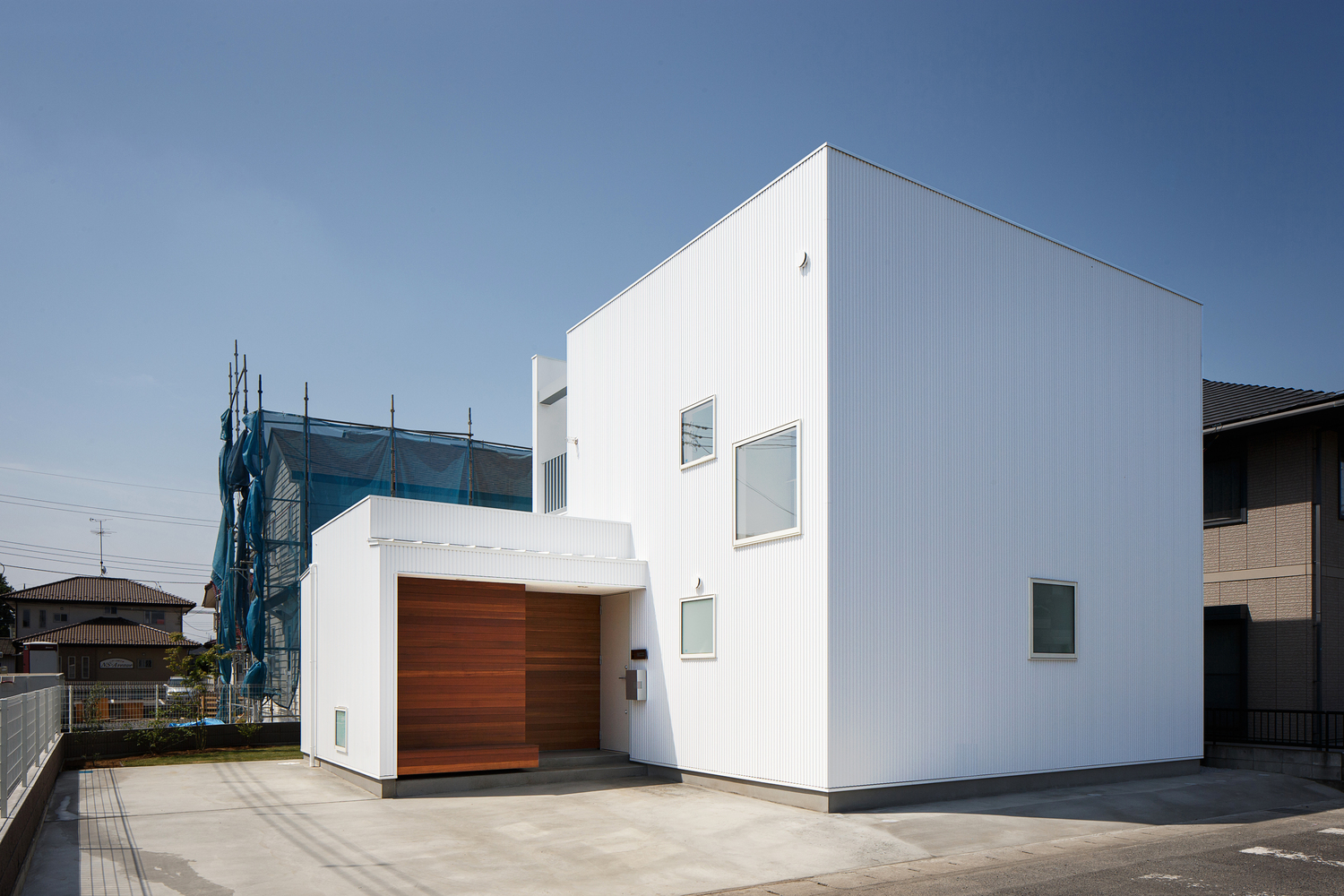 日本东芝家庭住宅的开放与隐私平衡-22