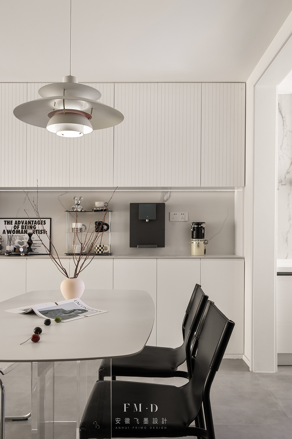 奶油风复式住宅丨中国滁州丨飞墨设计组-38