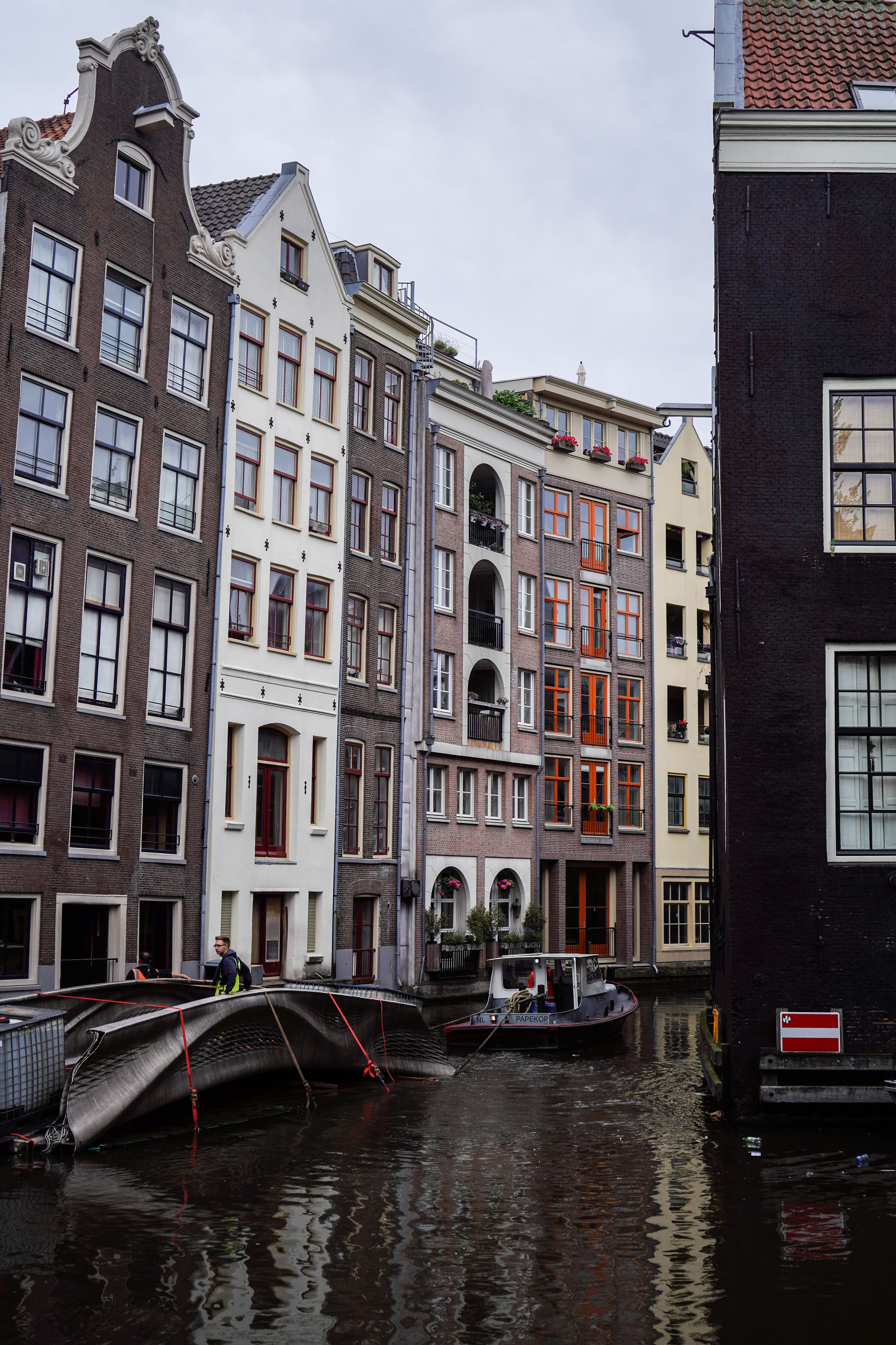 世界首座3D打印钢质人行桥丨荷兰阿姆斯特丹丨荷兰MX3D公司,伦敦帝国理工学院等参与-19