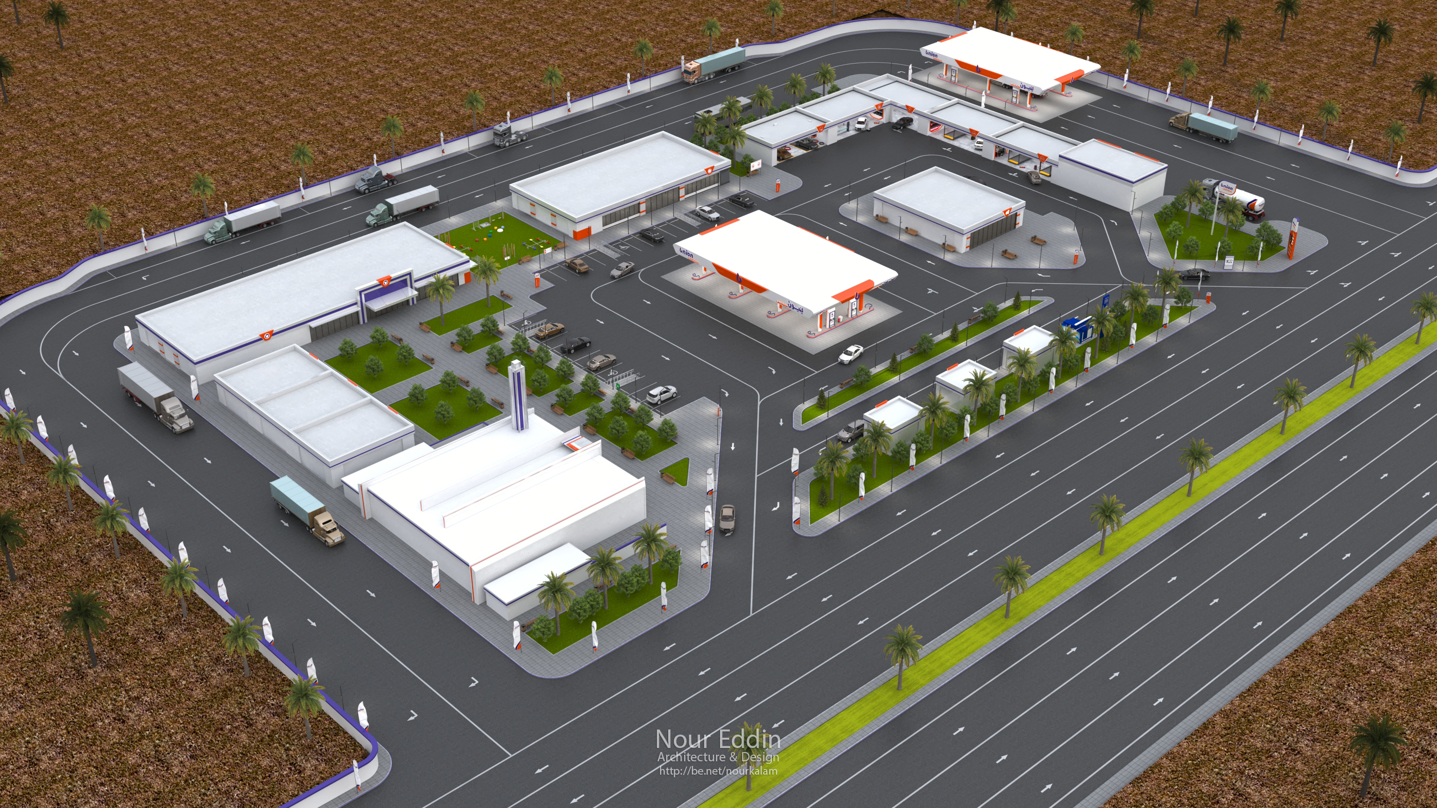 UNION - Petrol Station - محطة وقود - يونيون-26