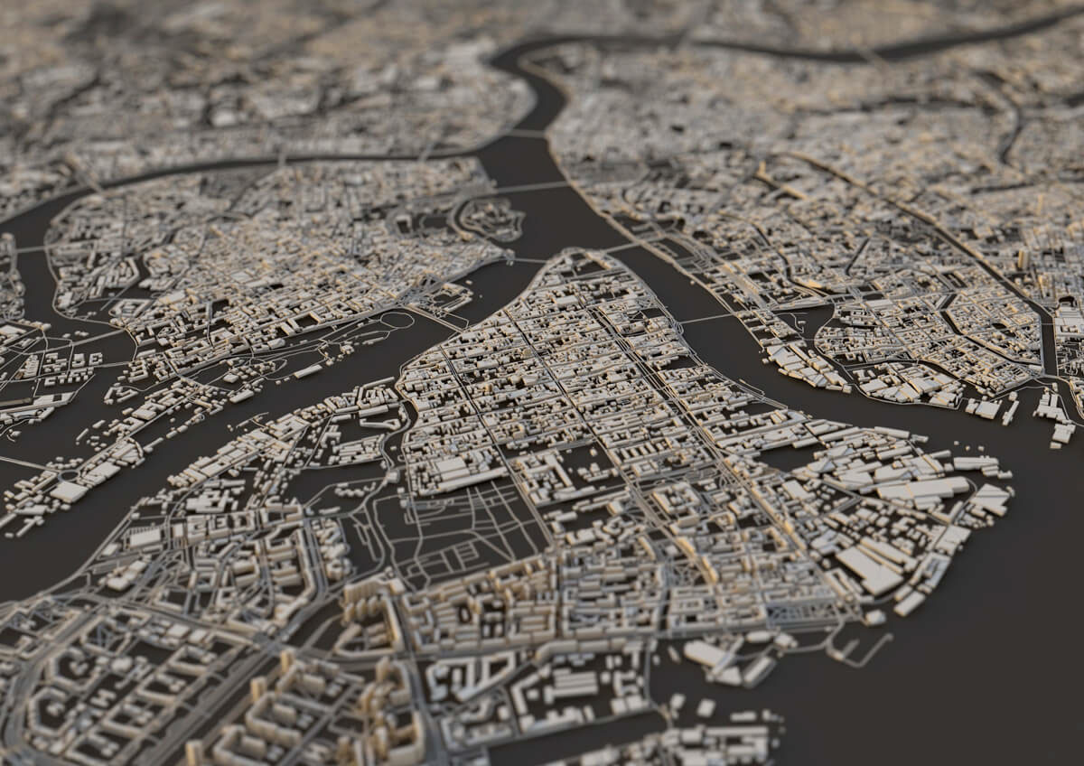 城市布局的艺术探索 | 地形的立体呈现-15