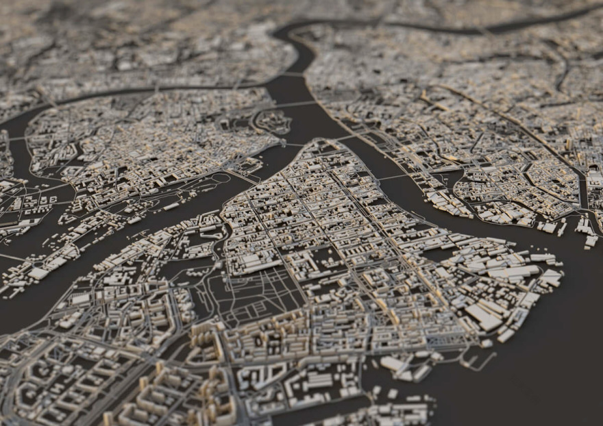 城市布局的艺术探索 | 地形的立体呈现-15