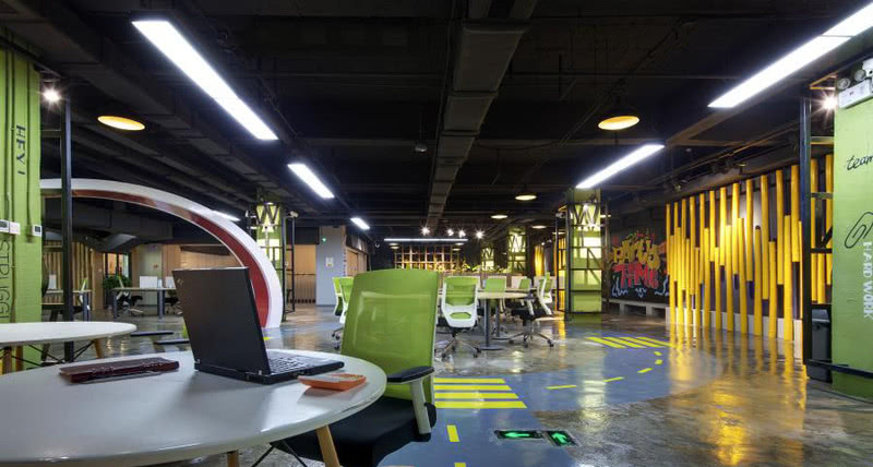 创意无限创客空间设计案例效果图-18