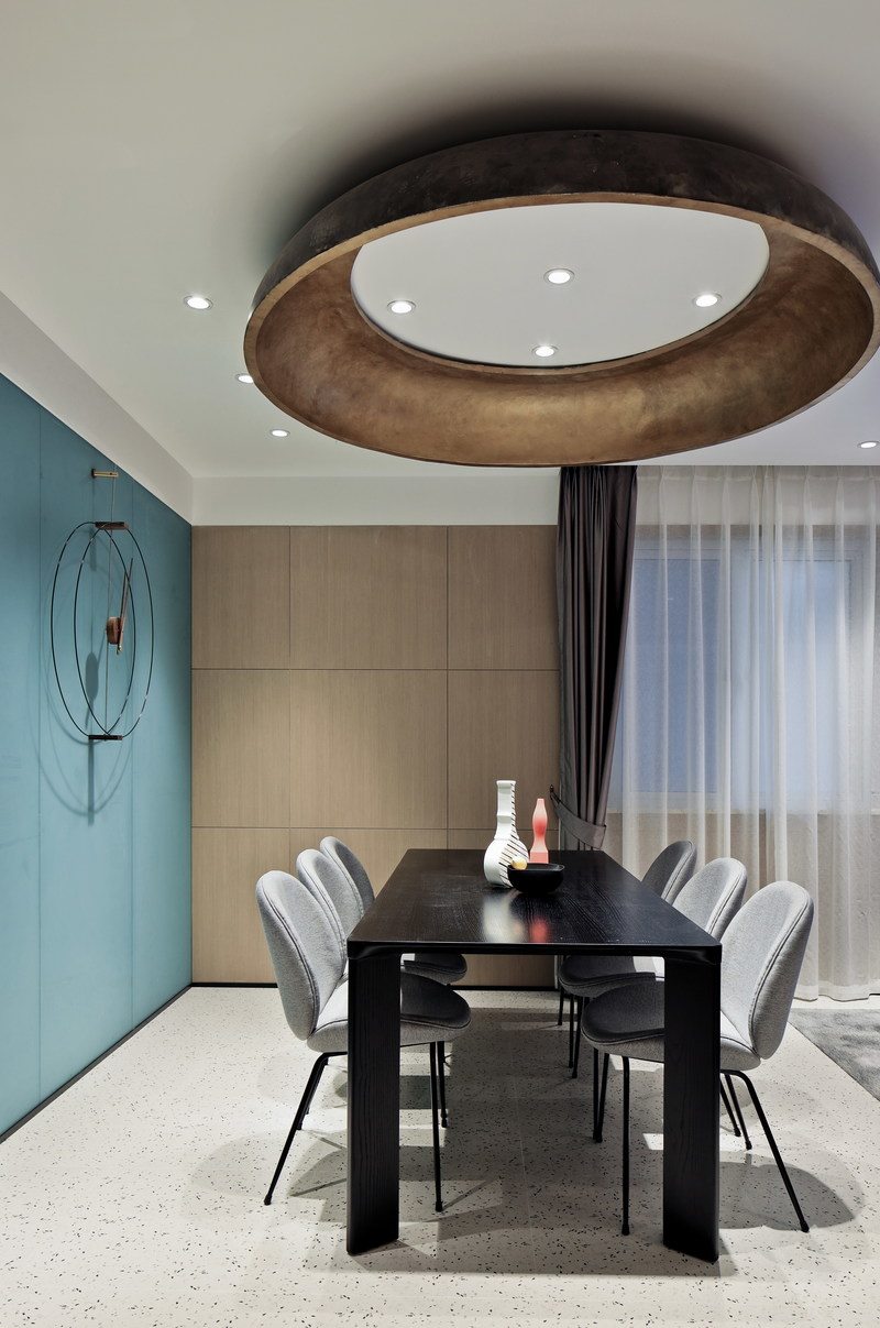 北辰湘府世纪F2创意样板房 | 蒙德里安风格的艺术空间-12