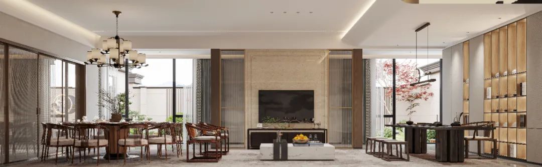 265㎡新中式私宅丨中国包头丨阿迪-32