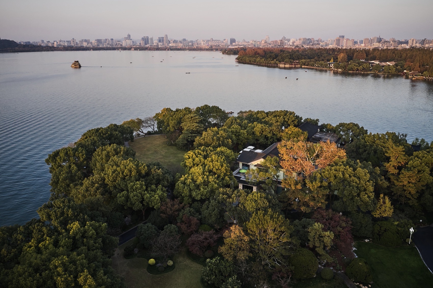 浙江西子宾馆·西园茶馆丨中国杭州丨杭州诺瓦空间设计-6