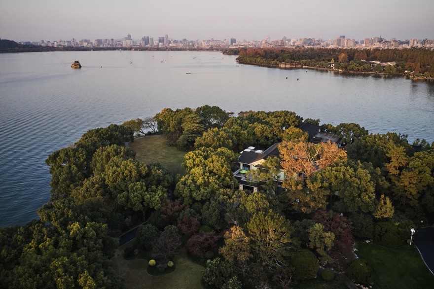 浙江西子宾馆·西园茶馆丨中国杭州丨杭州诺瓦空间设计-6