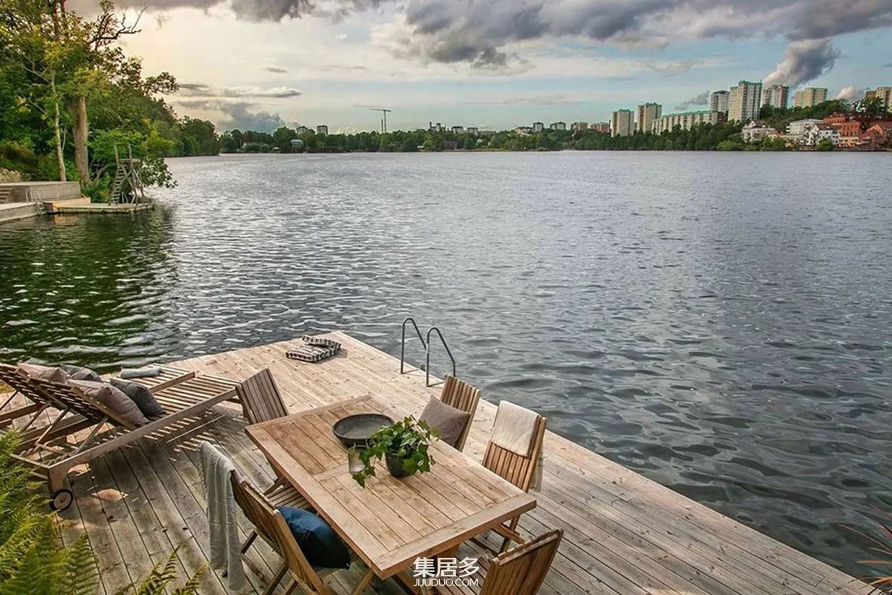 湖畔现代豪华别墅丨瑞典斯德哥尔摩-31