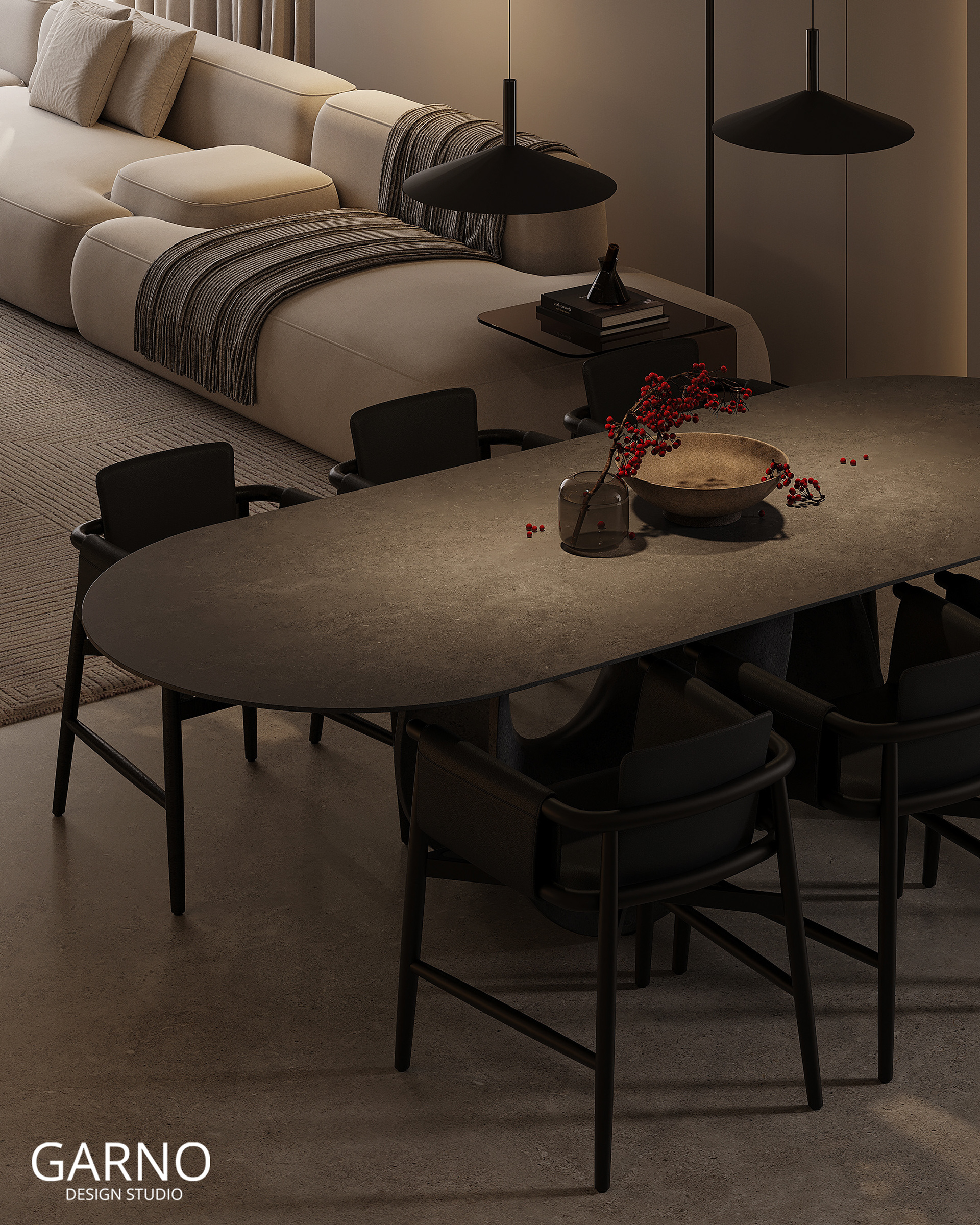 乌克兰基辅室内设计项目丨GARNO DESIGN STUDIO-25