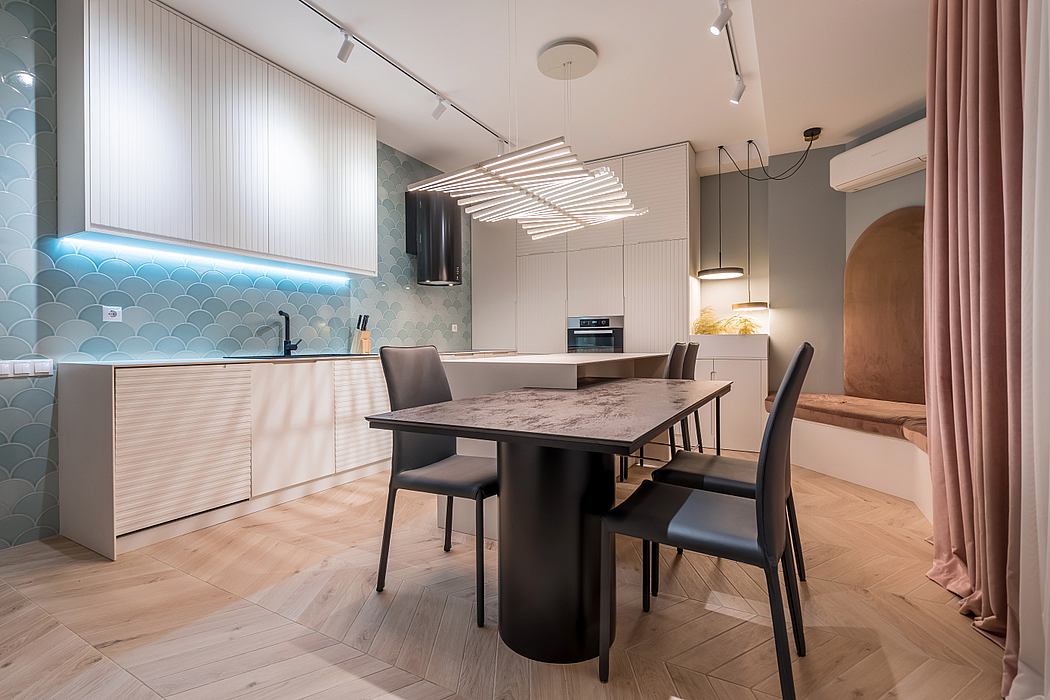 瓦克公园附近的公寓丨The Wall Design Studio-7