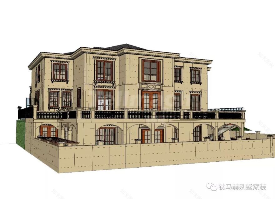 鲁能格拉斯小镇 | 440㎡别墅空间翻倍的秘密-37