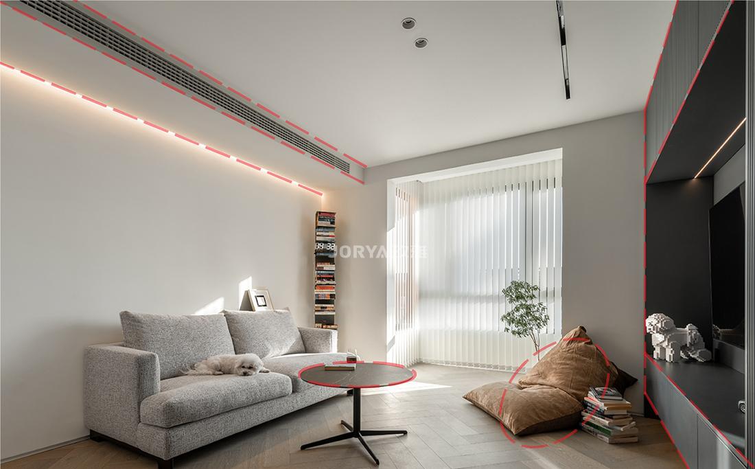 奶油色阳光无敌的家丨玖雅JORYA-37