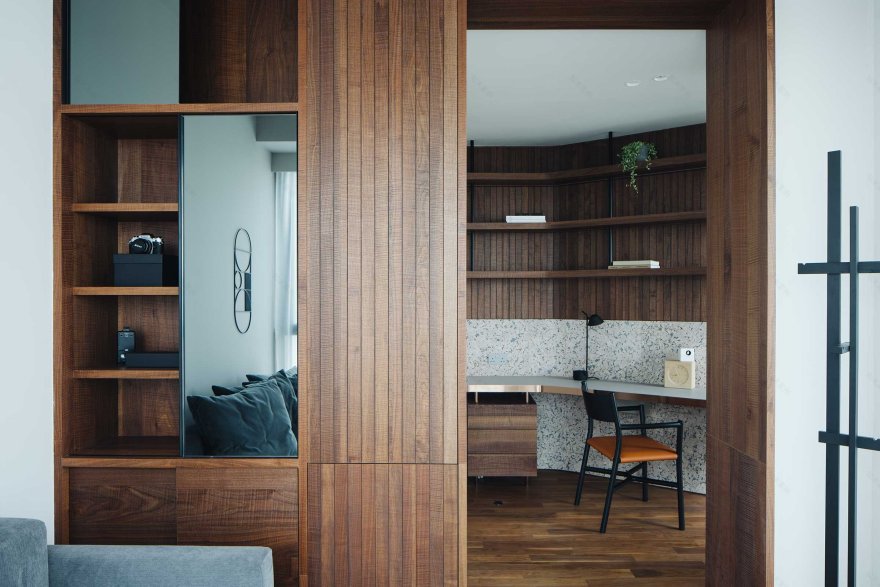 Interior Designer Gabriel Tan take on the Penthouse that Celebrates Irregularities in Singapore — Design Anthology-12