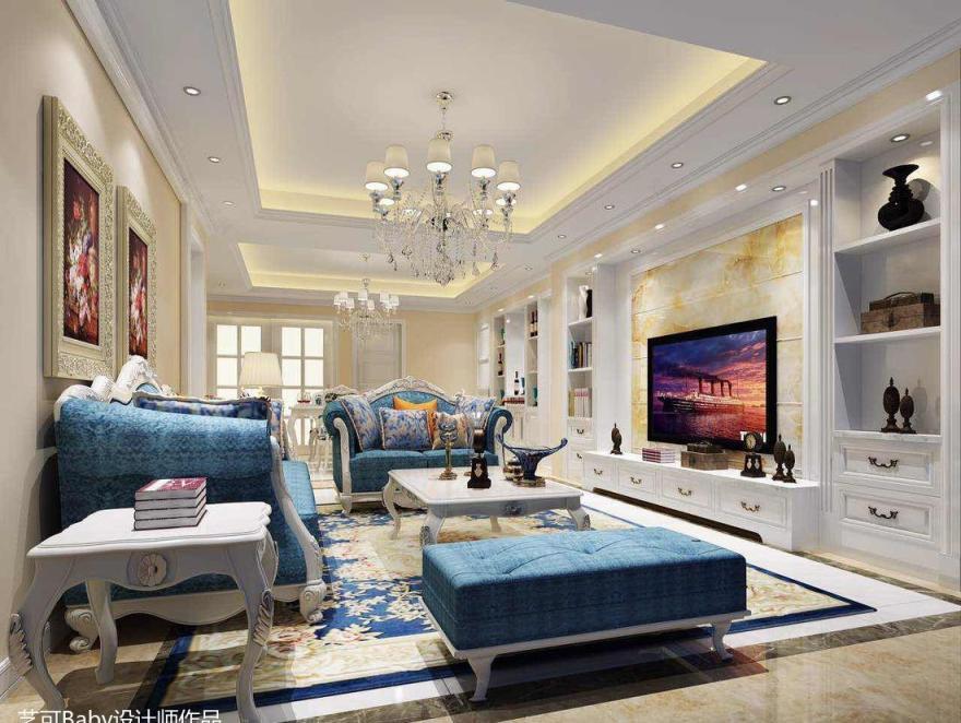 简欧风家居设计,温馨舒适回归自然-0