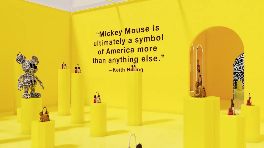 迪士尼 X KEITH HARING 快闪店丨米尚丽零售设计网-7