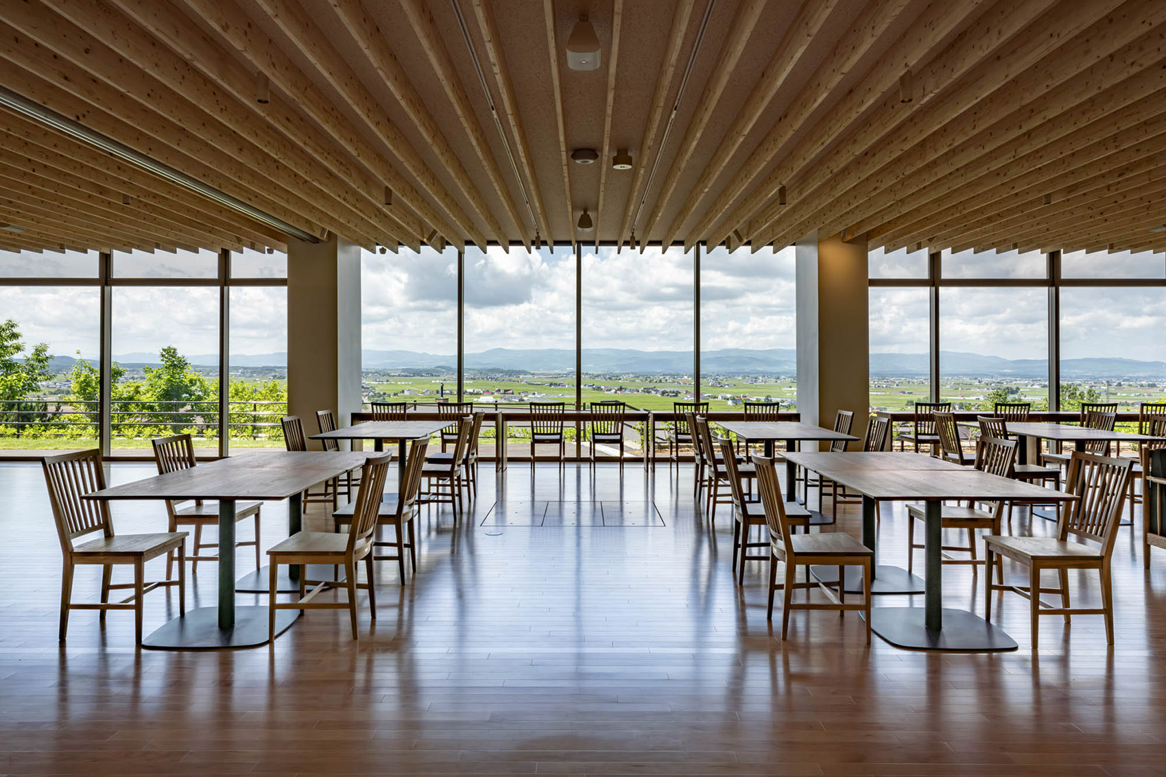 隈研吾设计北海道温泉度假酒店，自然与传统融合-21