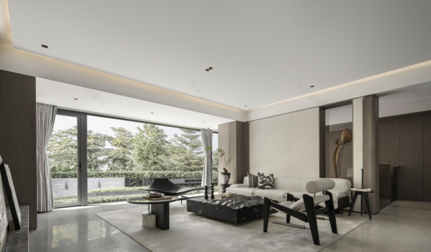 归本真的温暖木色别墅设计-8