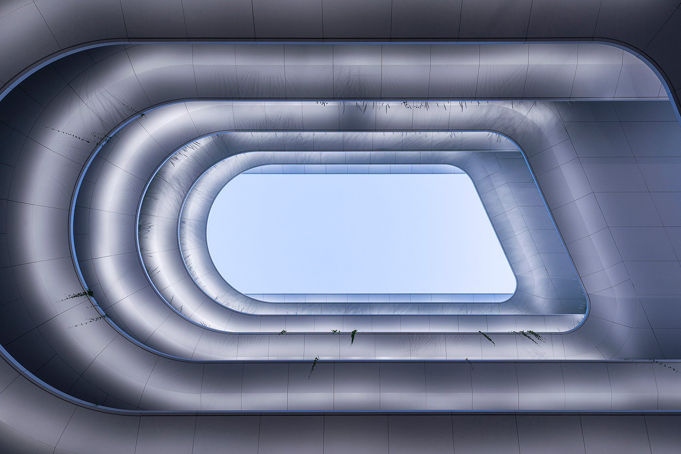 雅典夜色中的"轨道"办公园区-7