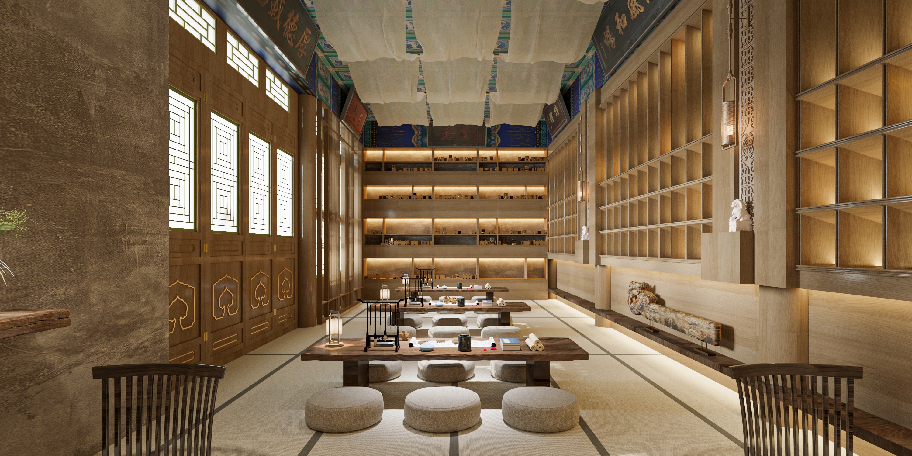 沉浸式剧本杀店设计丨中国广州-10