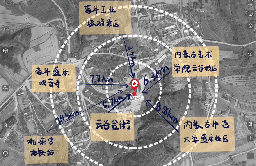 不织布也能做景观毕设？历史故事/民间习俗+田野的植物色彩相结合！以“杏花节”为主题设计的全龄友好活动公园-49