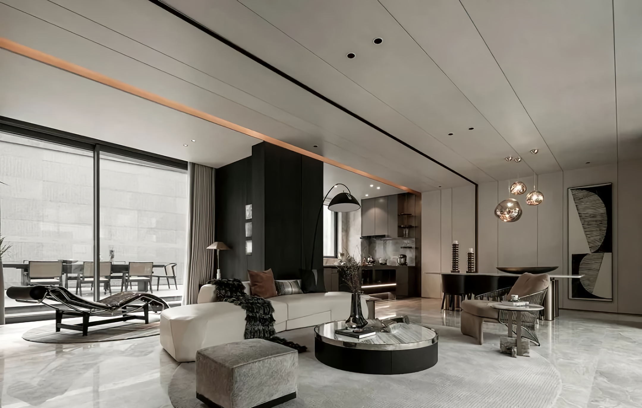 重庆阳光城合院 220 户型样板间丨中国重庆丨近境制作-17